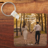 カスタム記念写真を作成する キーホルダー (正面)
