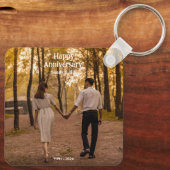 カスタム記念写真を作成する キーホルダー (裏面)