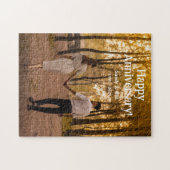 カスタム記念写真を作成する ジグソーパズル (横)