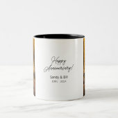 カスタム記念写真を作成する ツートーンマグカップ (中央)