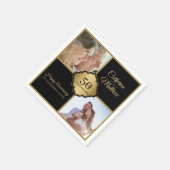 カスタム記念撮影 スタンダードカクテルナプキン (角)