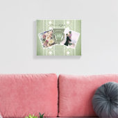 カスタム記念日2の写真+テンプレート キャンバスプリント (インサイチュ (リビング))