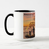 カスタム設計の父の日のマグカップ マグカップ (左)