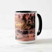 カスタム設計の父の日のマグカップ マグカップ (正面右)