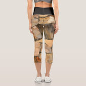 カスタム設計カプリレギンス カプリレギンス (裏面)