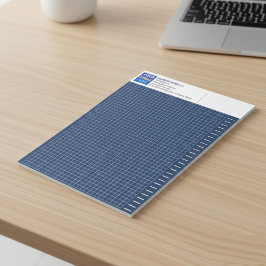 カスタム設計図エンジニアリンググラフパッド ロゴ入り ノートパッド