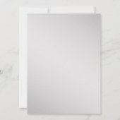 カスタム詩の日付の保存 セーブザデート (裏面)