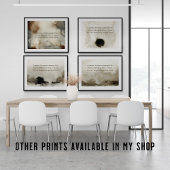 カスタム詩Farmhouseの自分の単語をアップモダンロード ポスター