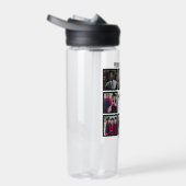 カスタム誇りを持ったパパ卒業写真コラージュ ウォーターボトル (右面)