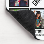 カスタム誇りを持ったパパ卒業写真コラージュ マウスパッド (コーナー)