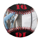 カスタム誕生日カッコいい10代の若者用ギフト 野球ボール (正面)