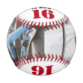 カスタム誕生日カッコいい10代の若者用ギフト 野球ボール (正面)