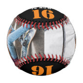 カスタム誕生日カッコいい10代の若者用ギフト 野球ボール (正面)