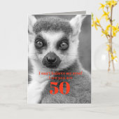 カスタム誕生日カードのユーモアはどんな年齢にも合わせる カード (黄色い花)