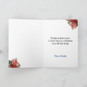 カスタム誕生日カード カード (内部)