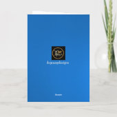 カスタム誕生日カー最高のド母 サンキューカード (裏面)