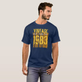 カスタム誕生日ギフト19最高のXXヴィンテージ Tシャツ (正面フル)