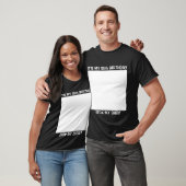 カスタム誕生日サインTシャツ Tシャツ (ユニセックス)