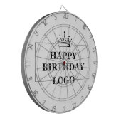 カスタム誕生日テンプレートパーソナライズ贈り物デザイン ダーツボード (正面左)