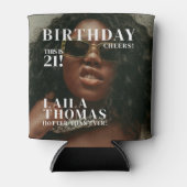 カスタム誕生日パーティー雑誌カバー応援 缶クーラー (正面)