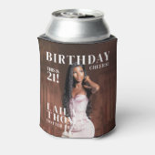 カスタム誕生日パーティー雑誌カバー応援 缶クーラー (缶裏面)