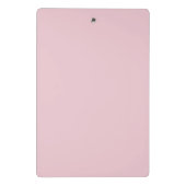 カスタム誕生日ピンクの女の子のヒックミニクリップボード ミニクリップボード (裏面)