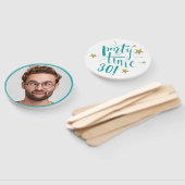 カスタム誕生日ファン顔 ハンドファン (組立なし)