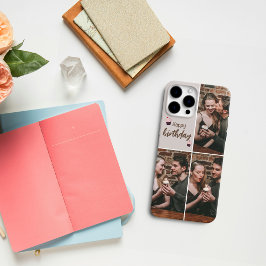 カスタム誕生日フォトCollage iPhoneケース iPhone 11 ケース