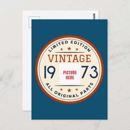 カスタム誕生日年限定版 ポストカード (正面/裏面)