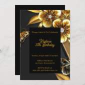 カスタム誕生日招待状 招待状 (正面/裏面)