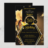 カスタム誕生日招待状 招待状 (正面/裏面)