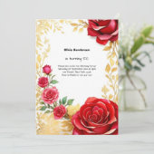 カスタム誕生日招待状 招待状 (スタンド正面)