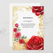 カスタム誕生日招待状 招待状 (正面/裏面)