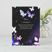 カスタム誕生日招待状 招待状 (スタンド正面)