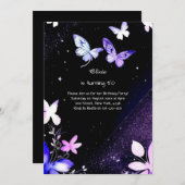 カスタム誕生日招待状 招待状 (正面/裏面)