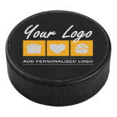 カスタム誕生日男性へ彼の父の夫 アイスホッケーパック (3/4)