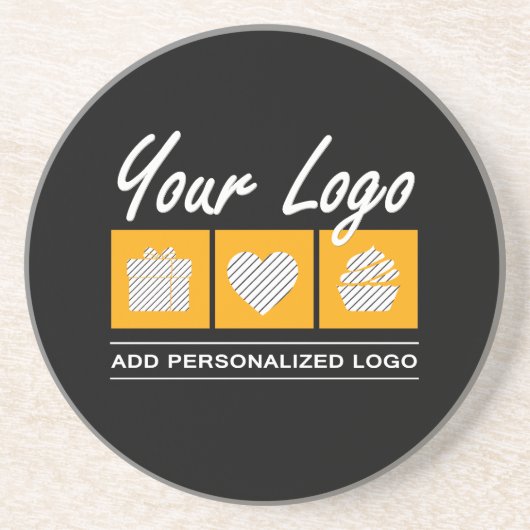 カスタム誕生日男性へ彼の父の夫 コースター (正面)