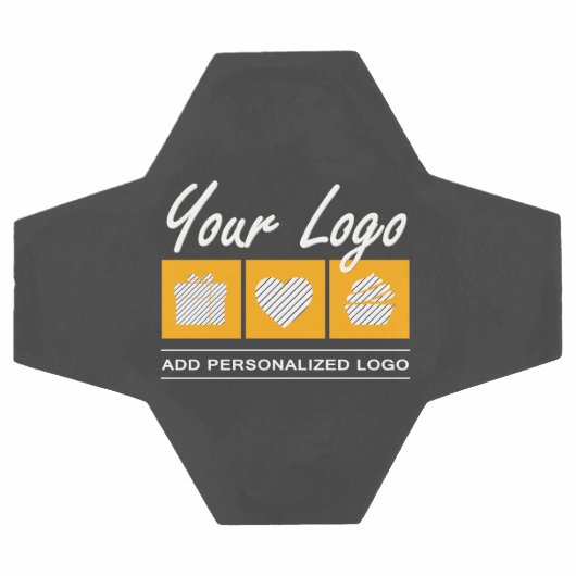 カスタム誕生日男性へ彼の父の夫 サッカーボール (フラット)