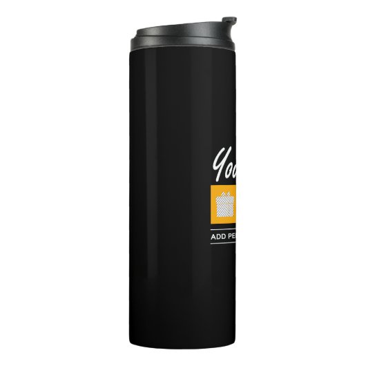 カスタム誕生日男性へ彼の父の夫 タンブラー (回転左)