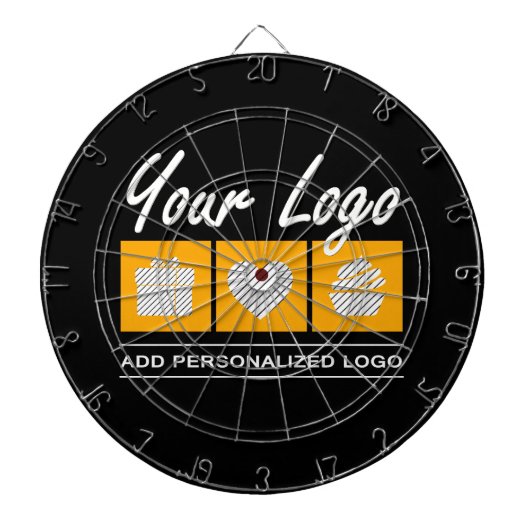 カスタム誕生日男性へ彼の父の夫 ダーツボード (正面)