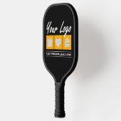 カスタム誕生日男性へ彼の父の夫 ピックルボールラケット (左)