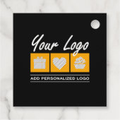 カスタム誕生日男性へ彼の父の夫 フェイバータグ (裏面)