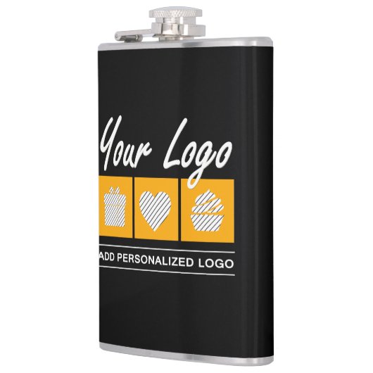 カスタム誕生日男性へ彼の父の夫 フラスク (左)