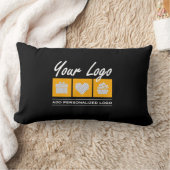 カスタム誕生日男性へ彼の父の夫 ランバークッション (ブランケット)