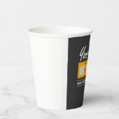 カスタム誕生日男性へ彼の父の夫 紙コップ (右)