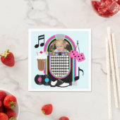 カスタム誕生日紙ナプキンス スタンダードカクテルナプキン (インサイチュ)