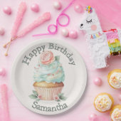 カスタム誕生日紙プレート ペーパープレート (パーティー)