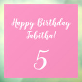 カスタム誕生日 ウィンドウサイン (シート3)