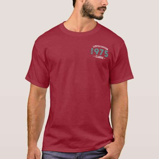 カスタム誕生日 Tシャツ (正面)