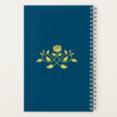 カスタム読書愛好家/読書家 ノートブック (裏面)